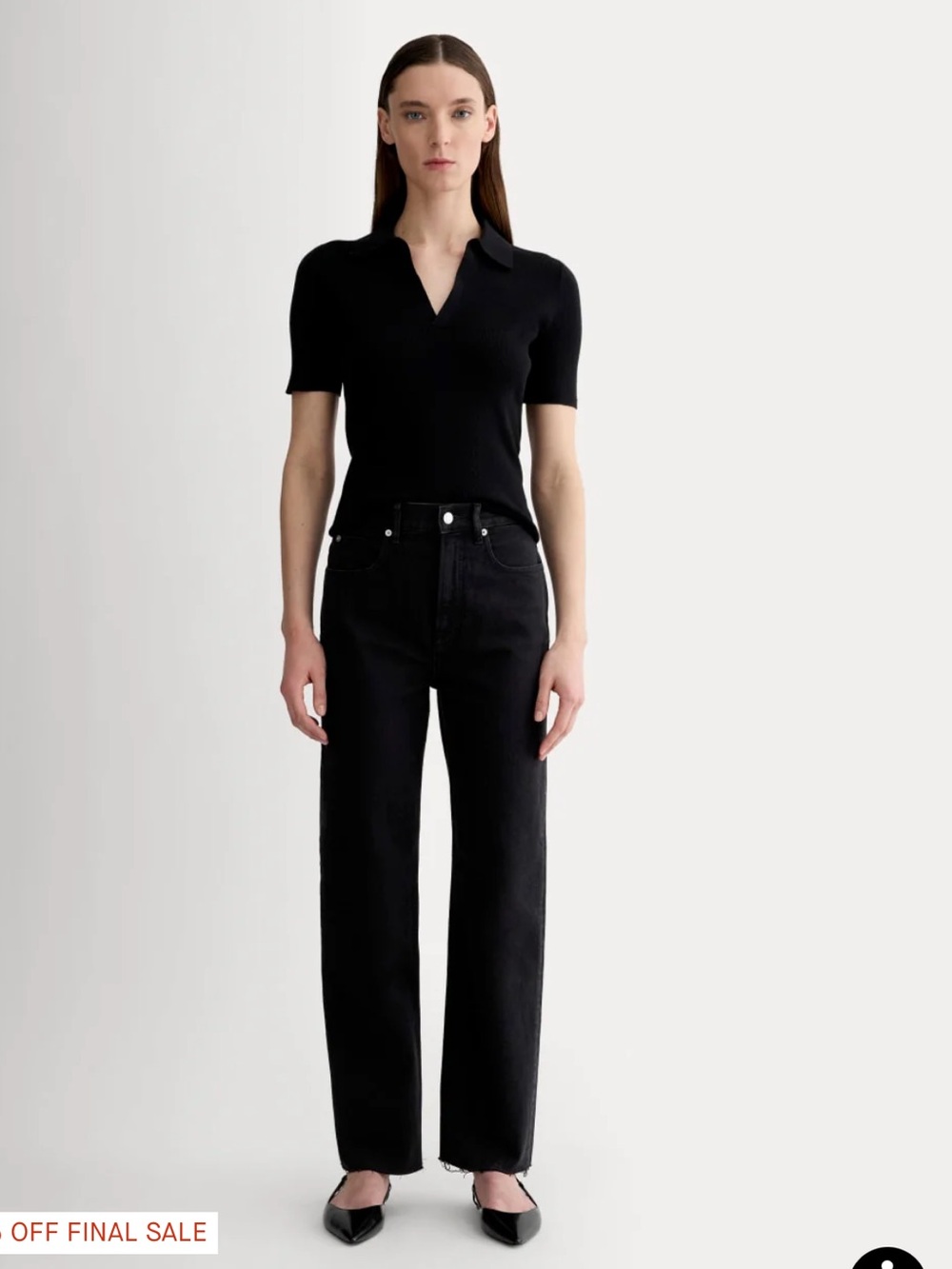 Everlane the way high Jeans - color coal